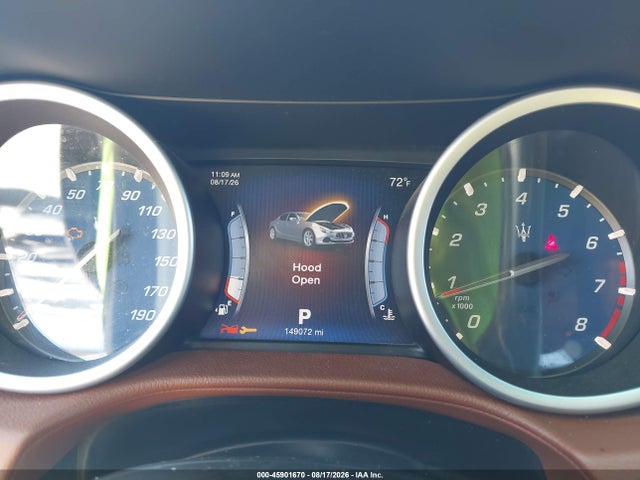 45901670 :رقم المزاد ، ZAM57XSAXG1169958 vin ، 2016 Maserati Ghibli مزاد بيع