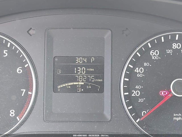 2013 Volkswagen Jetta 2.5l Sel მანქანა იყიდება აუქციონზე, vin: 3VWLP7AJ9DM451484, აუქციონის ნომერი: 45901685