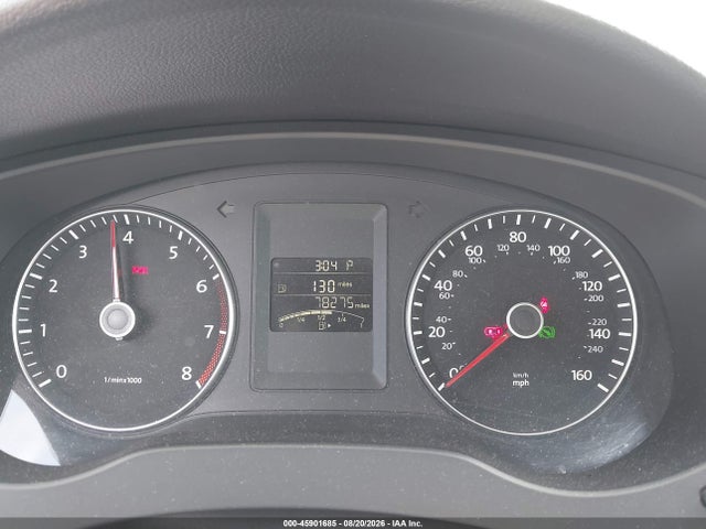 2013 Volkswagen Jetta 2.5l Sel მანქანა იყიდება აუქციონზე, vin: 3VWLP7AJ9DM451484, აუქციონის ნომერი: 45901685
