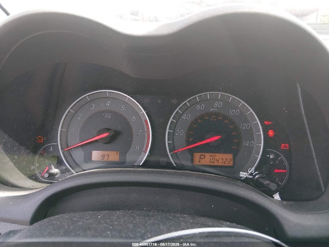 45901716 :رقم المزاد ، 2T1BE4EE2AC041615 vin ، 2010 Toyota Corolla Xrs مزاد بيع