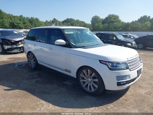 2015 Land Rover Range Rover 5.0l V8 Supercharged მანქანა იყიდება აუქციონზე, vin: SALGS2TF9FA236307, აუქციონის ნომერი: 45901728