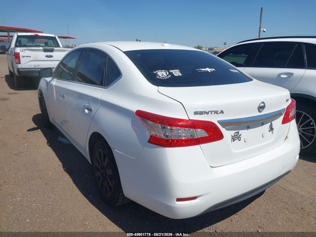 2015 Nissan Sentra Fe+ S/s/sl/sr/sv მანქანა იყიდება აუქციონზე, vin: 3N1AB7AP6FY274582, აუქციონის ნომერი: 45901778