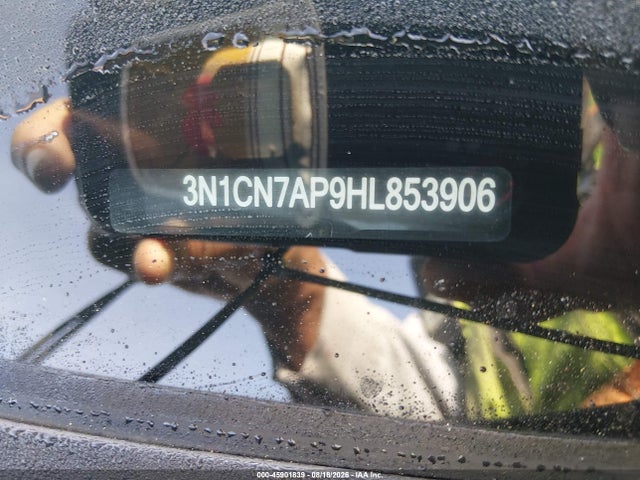 2017 Nissan Versa 1.6 S მანქანა იყიდება აუქციონზე, vin: 3N1CN7AP9HL853906, აუქციონის ნომერი: 45901839