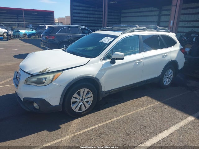 2015 Subaru Outback 2.5i Premium მანქანა იყიდება აუქციონზე, vin: 4S4BSBEC1F3265336, აუქციონის ნომერი: 45901843