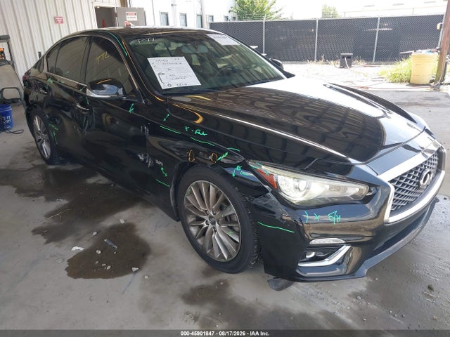 Auction sale of the 2019 Infiniti Q50 3.0t Luxe, vin: JN1EV7AP5KM516820, lot number: 45901847