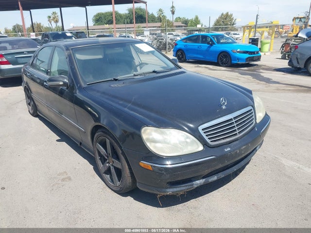 Продаж на аукціоні авто 2001 Mercedes-benz S 500, vin: WDBNG75JX1A213527, номер лоту: 45901853
