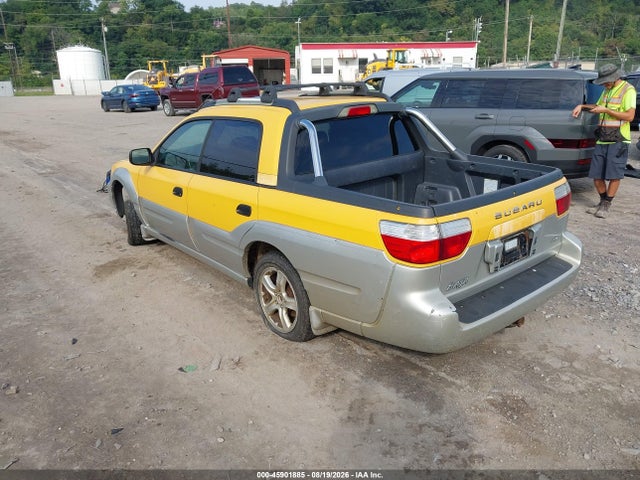 2003 Subaru Baja Sport მანქანა იყიდება აუქციონზე, vin: 4S4BT62C337114852, აუქციონის ნომერი: 45901885
