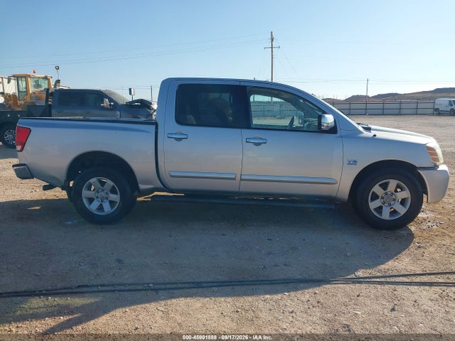 2004 Nissan Titan Le მანქანა იყიდება აუქციონზე, vin: 1N6AA07A94N505086, აუქციონის ნომერი: 45901888
