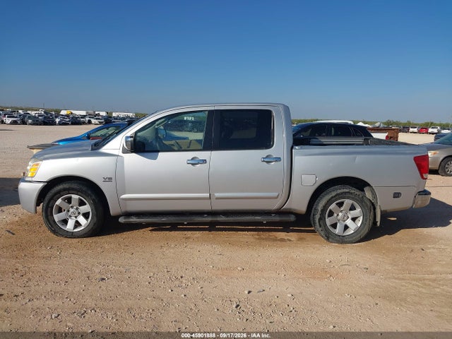 2004 Nissan Titan Le მანქანა იყიდება აუქციონზე, vin: 1N6AA07A94N505086, აუქციონის ნომერი: 45901888