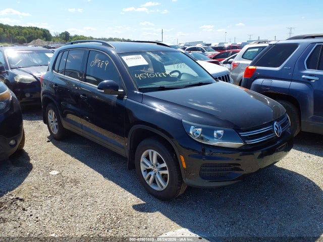 2015 Volkswagen Tiguan S მანქანა იყიდება აუქციონზე, vin: WVGBV7AX0FW585419, აუქციონის ნომერი: 45901889