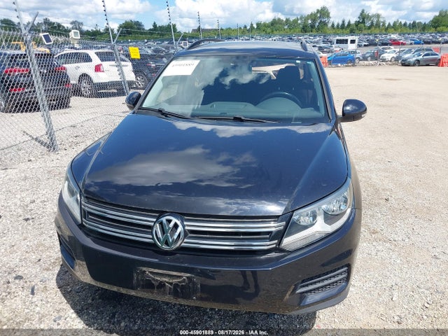 2015 Volkswagen Tiguan S მანქანა იყიდება აუქციონზე, vin: WVGBV7AX0FW585419, აუქციონის ნომერი: 45901889