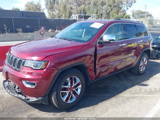 Aukcja sprzedaży 2020 Jeep Grand Cherokee Limited 4x2, vin: 1C4RJEBG7LC318244, numer aukcji: 45901897