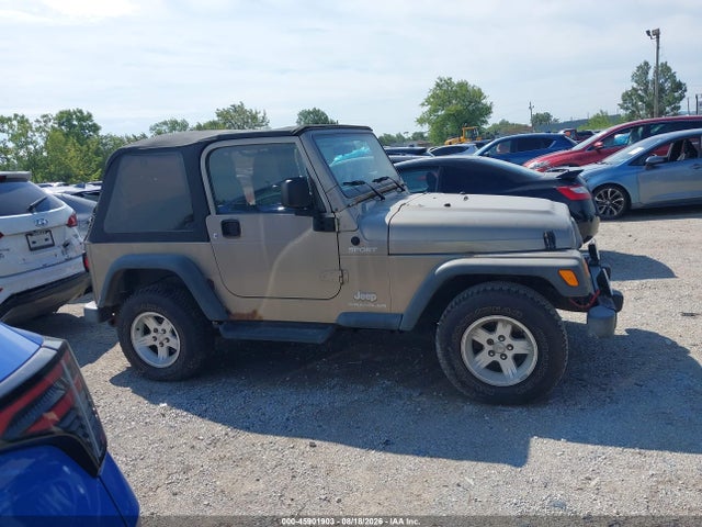 45901903 :رقم المزاد ، 1J4FA49S64P724088 vin ، 2004 Jeep Wrangler Sport مزاد بيع