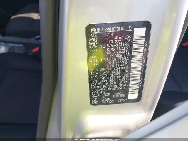 Nissan JUKE S 2014 JN8AF5MV2ET364811 Image 9