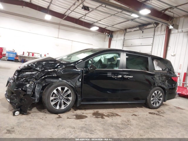45901930 :رقم المزاد ، 5FNRL6H77MB009739 vin ، 2021 Honda Odyssey Ex-l مزاد بيع