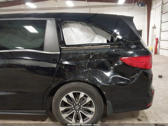 45901930 :رقم المزاد ، 5FNRL6H77MB009739 vin ، 2021 Honda Odyssey Ex-l مزاد بيع