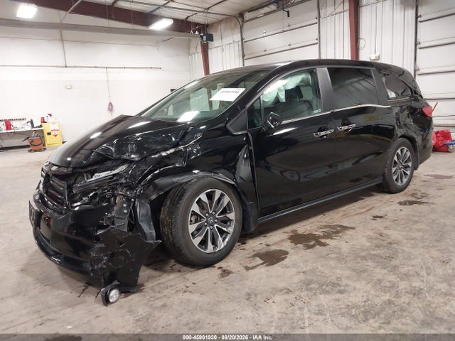 45901930 :رقم المزاد ، 5FNRL6H77MB009739 vin ، 2021 Honda Odyssey Ex-l مزاد بيع