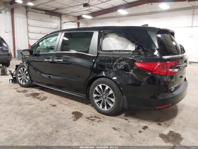 45901930 :رقم المزاد ، 5FNRL6H77MB009739 vin ، 2021 Honda Odyssey Ex-l مزاد بيع