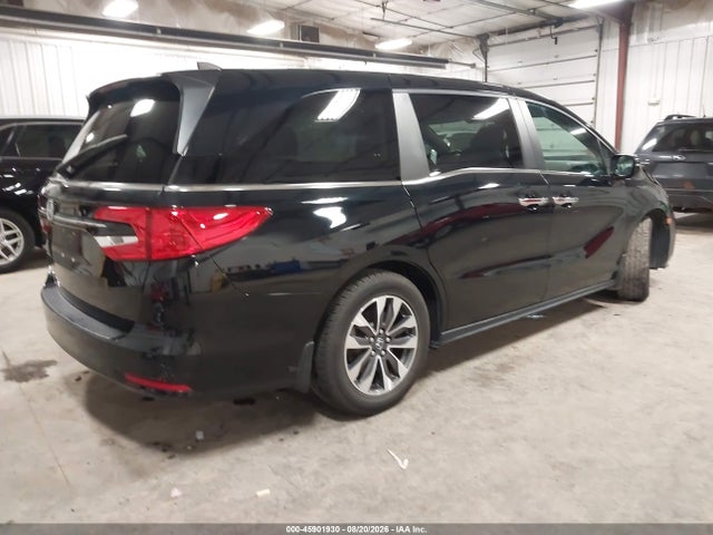 45901930 :رقم المزاد ، 5FNRL6H77MB009739 vin ، 2021 Honda Odyssey Ex-l مزاد بيع