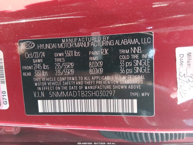 Продажа на аукционе авто 2025 Genesis Gv70 2.5t Awd, vin: 5NMMADTB2SH030297, номер лота: 45901958