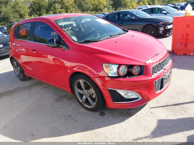 Продажа на аукционе авто 2015 Chevrolet Sonic Rs Auto, vin: 1G1JG6SB1F4203121, номер лота: 45902025