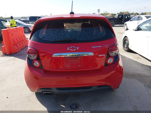 2015 Chevrolet Sonic Rs Auto მანქანა იყიდება აუქციონზე, vin: 1G1JG6SB1F4203121, აუქციონის ნომერი: 45902025