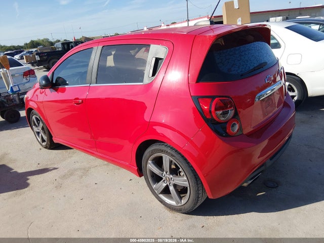 2015 Chevrolet Sonic Rs Auto მანქანა იყიდება აუქციონზე, vin: 1G1JG6SB1F4203121, აუქციონის ნომერი: 45902025