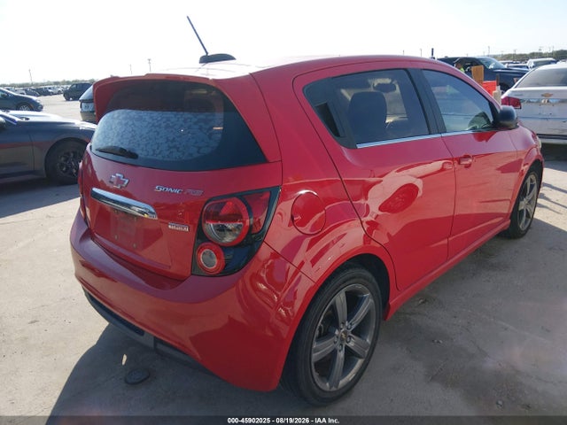 2015 Chevrolet Sonic Rs Auto მანქანა იყიდება აუქციონზე, vin: 1G1JG6SB1F4203121, აუქციონის ნომერი: 45902025