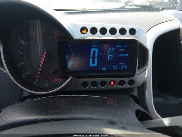 2015 Chevrolet Sonic Rs Auto მანქანა იყიდება აუქციონზე, vin: 1G1JG6SB1F4203121, აუქციონის ნომერი: 45902025