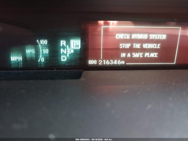 Aukcja sprzedaży 2013 Toyota Prius Two, vin: JTDKN3DUXD1633758, numer aukcji: 45902043