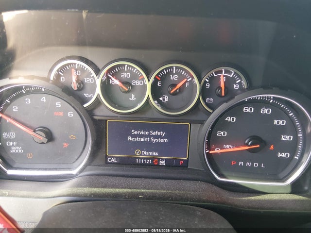 45902082 :رقم المزاد ، 3GCUYEELXLG268841 vin ، 2020 Chevrolet Silverado 1500 4wd  Short Bed Rst مزاد بيع