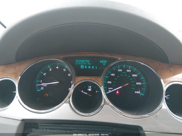 45902178 :رقم المزاد ، 5GAKRCED6CJ237345 vin ، 2012 Buick Enclave Leather مزاد بيع