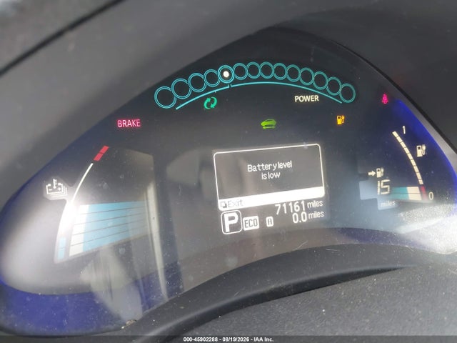 45902288 :رقم المزاد ، 1N4AZ0CP8EC340740 vin ، 2014 Nissan Leaf S مزاد بيع
