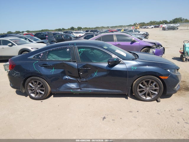 Продаж на аукціоні авто 2020 Honda Civic Ex-l, vin: 19XFC1F79LE007861, номер лоту: 45902366