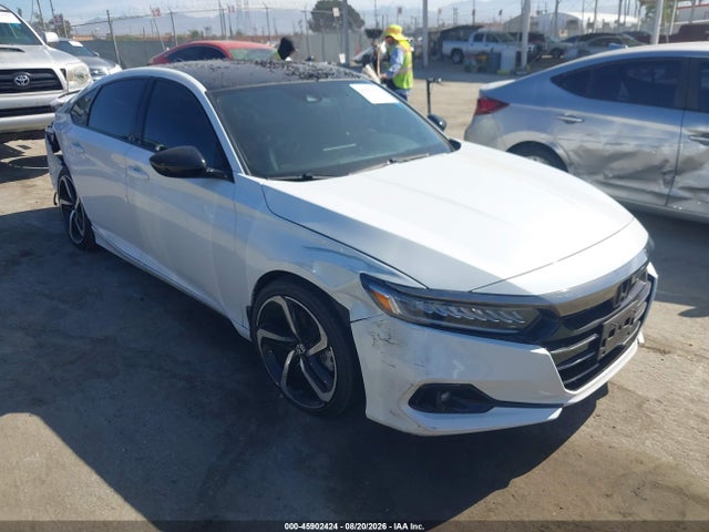 Продажа на аукционе авто 2022 Honda Accord Sport, vin: 1HGCV1F36NA086066, номер лота: 45902424