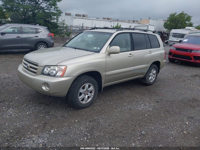 45902522 :رقم المزاد ، JTEHF21A120091623 vin ، 2002 Toyota Highlander V6 مزاد بيع
