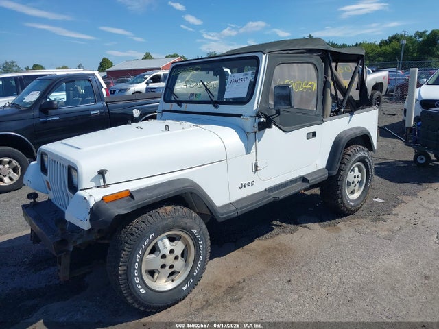 1988 Jeep Wrangler Sport მანქანა იყიდება აუქციონზე, vin: 2BCCV81K3JB512219, აუქციონის ნომერი: 45902557
