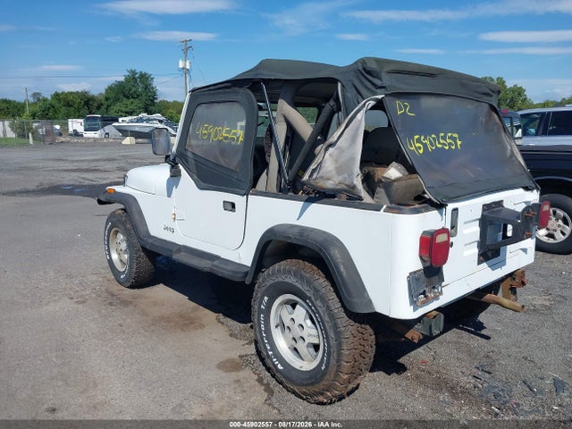 1988 Jeep Wrangler Sport მანქანა იყიდება აუქციონზე, vin: 2BCCV81K3JB512219, აუქციონის ნომერი: 45902557