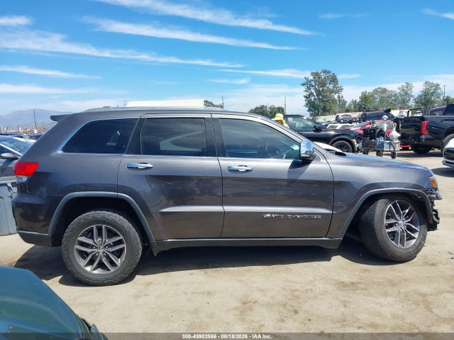 Продаж на аукціоні авто 2017 Jeep Grand Cherokee Limited, vin: 1C4RJEBG5HC765744, номер лоту: 45902566