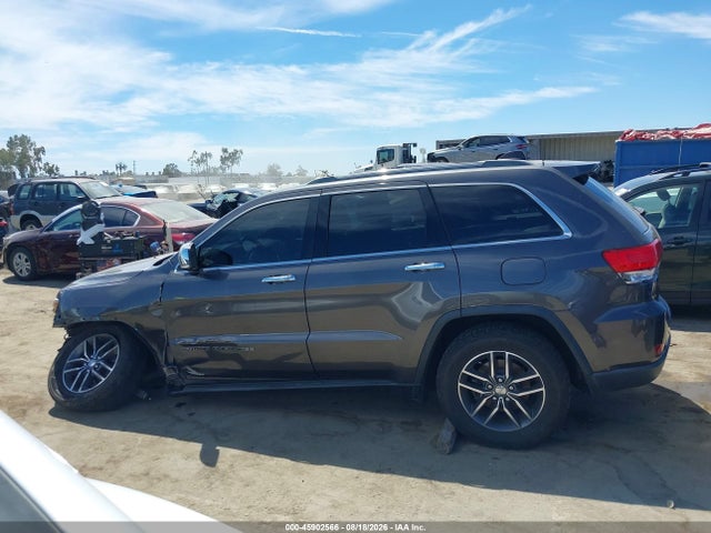 Продаж на аукціоні авто 2017 Jeep Grand Cherokee Limited, vin: 1C4RJEBG5HC765744, номер лоту: 45902566