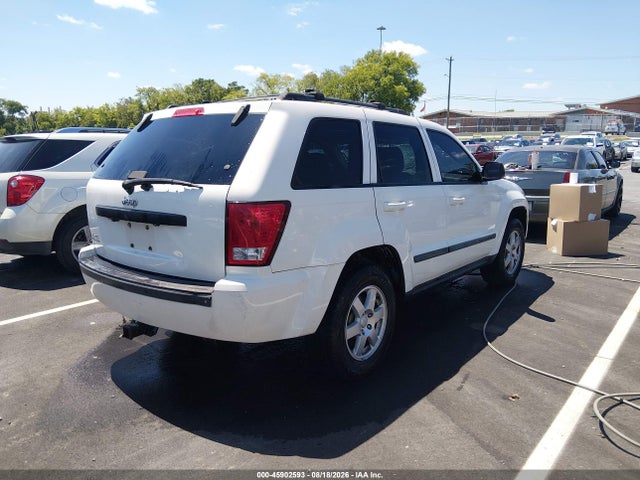 2008 Jeep Grand Cherokee Laredo მანქანა იყიდება აუქციონზე, vin: 1J8GR48K38C240762, აუქციონის ნომერი: 45902593