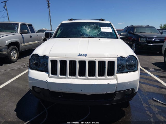 2008 Jeep Grand Cherokee Laredo მანქანა იყიდება აუქციონზე, vin: 1J8GR48K38C240762, აუქციონის ნომერი: 45902593