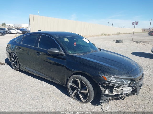45902611 :رقم المزاد ، 1HGCV1F35KA121871 vin ، 2019 Honda Accord Sport مزاد بيع