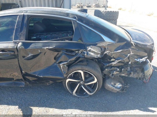 45902611 :رقم المزاد ، 1HGCV1F35KA121871 vin ، 2019 Honda Accord Sport مزاد بيع