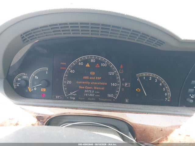 45902646 :رقم المزاد ، WDDNG71X37A103073 vin ، 2007 Mercedes-benz S 550 مزاد بيع