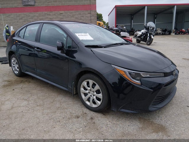 2025 Toyota Corolla Le მანქანა იყიდება აუქციონზე, vin: 5YFB4MDE9SP260254, აუქციონის ნომერი: 45902667