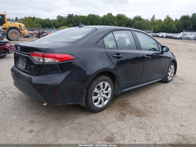 2025 Toyota Corolla Le მანქანა იყიდება აუქციონზე, vin: 5YFB4MDE9SP260254, აუქციონის ნომერი: 45902667