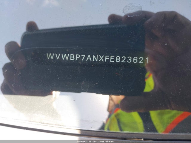 WVWBP7ANXFE823621 Volkswagen Cc 2.0t Sport