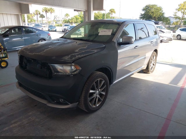 2018 Dodge Durango Gt Rwd მანქანა იყიდება აუქციონზე, vin: 1C4RDHDG8JC126320, აუქციონის ნომერი: 45902726