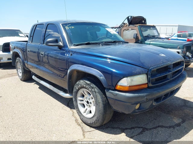 2003 Dodge Dakota Sport/sxt მანქანა იყიდება აუქციონზე, vin: 1D7HL38N73S247851, აუქციონის ნომერი: 45902746